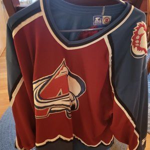 Colorado Avalanche Vintage Starter Jersey